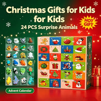 24pcs Party Countdown Squishy Animal Advent Calendar