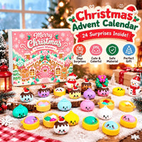 Random 24pcs Squishy Dumpling Advent Calendar