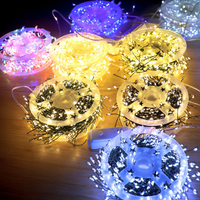 Christmas String Lights Multicolor LED Warm White