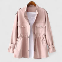 Adalyn | Women's Elegant Zip-Up Overcoat