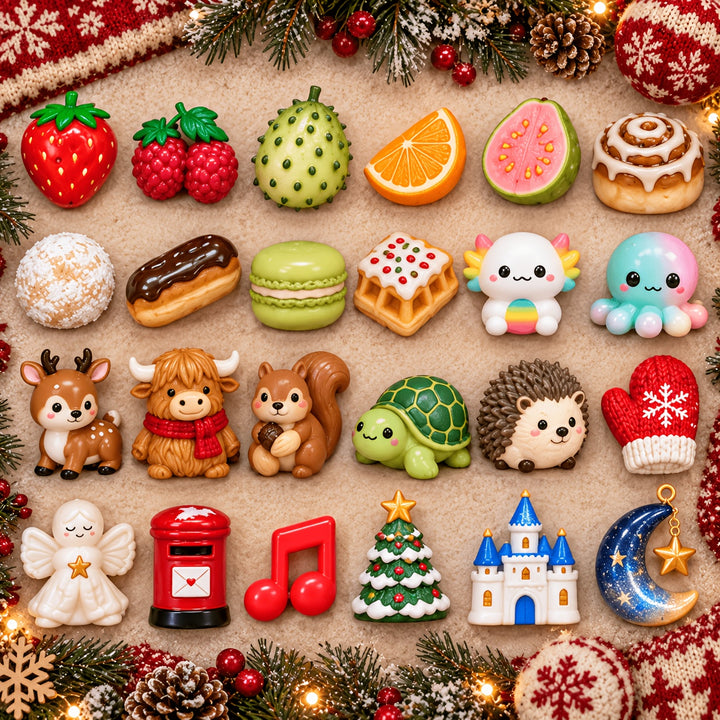 Party Favor Packs Christmas Squishy Advent Calendar