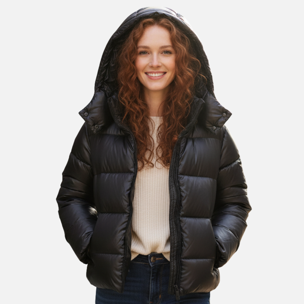 Poppy | Women's Hooded Zip-Up Puffer Jacket