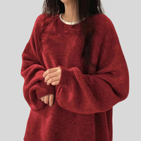 Victoria | Women's Relaxed Round Neck Knit Sweater