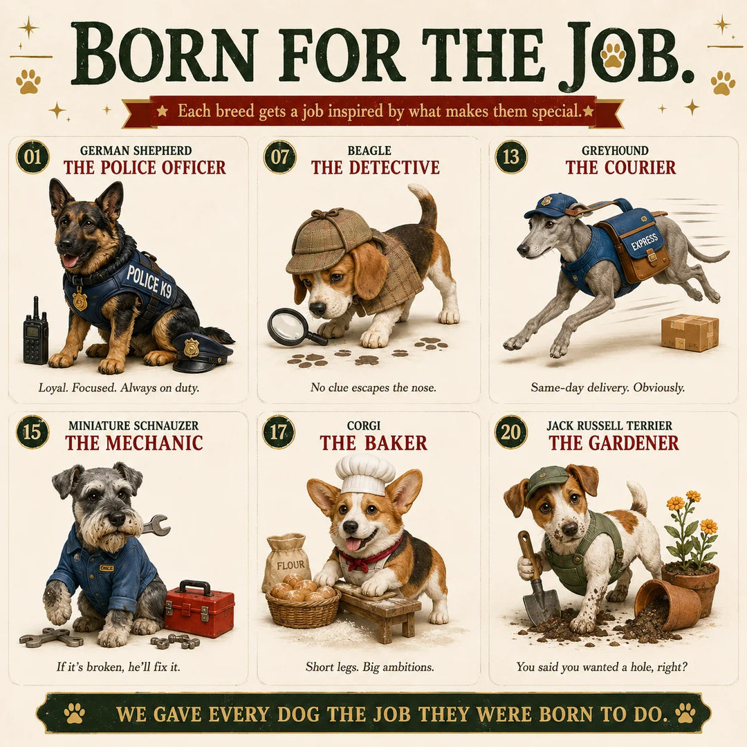 Dog Advent Calendar - 24 Breeds