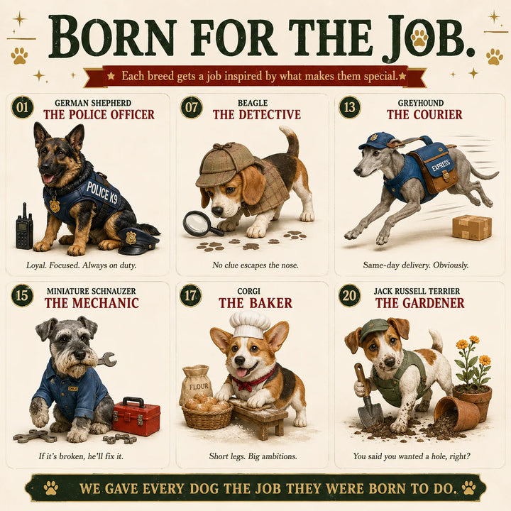 Dog Advent Calendar - 24 Breeds