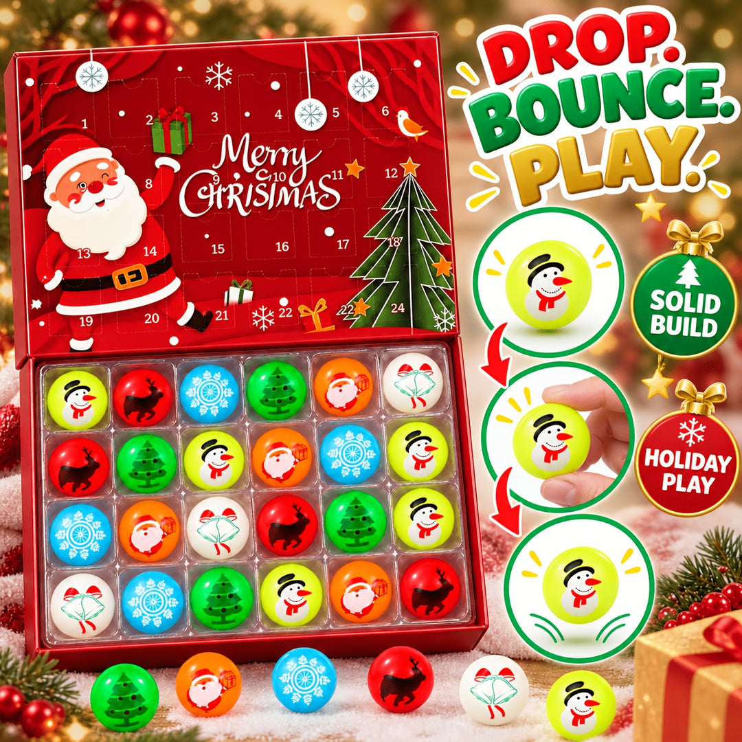 24pcs of Christmas Countdown Squishy Advent Calendar