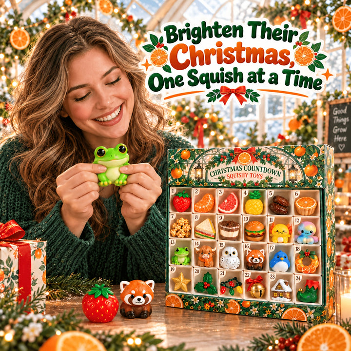 Party Favor Packs Christmas Squishy Advent Calendar