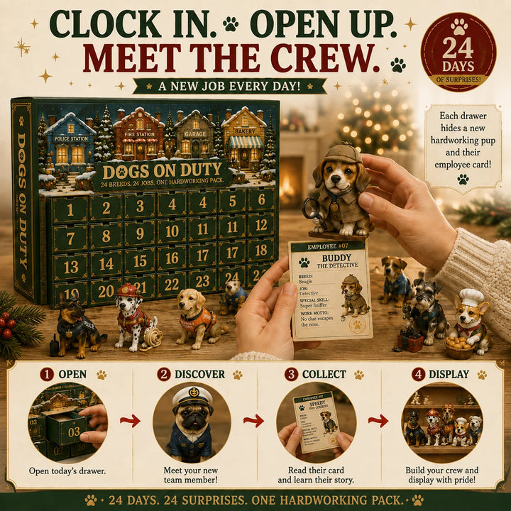Dog Advent Calendar - 24 Breeds