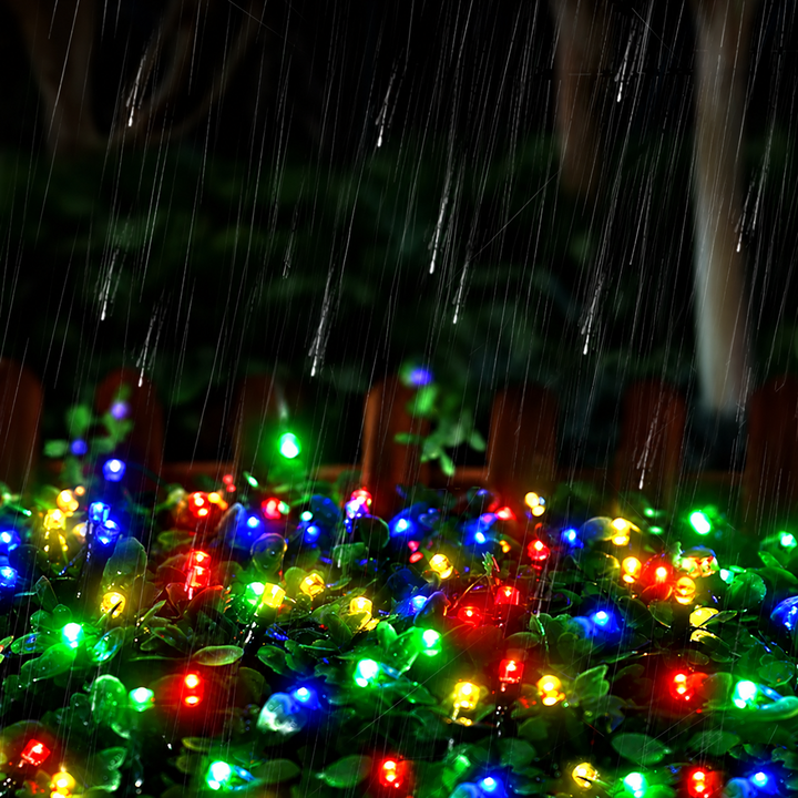 Outdoor Christmas Lights Multicolor LED String