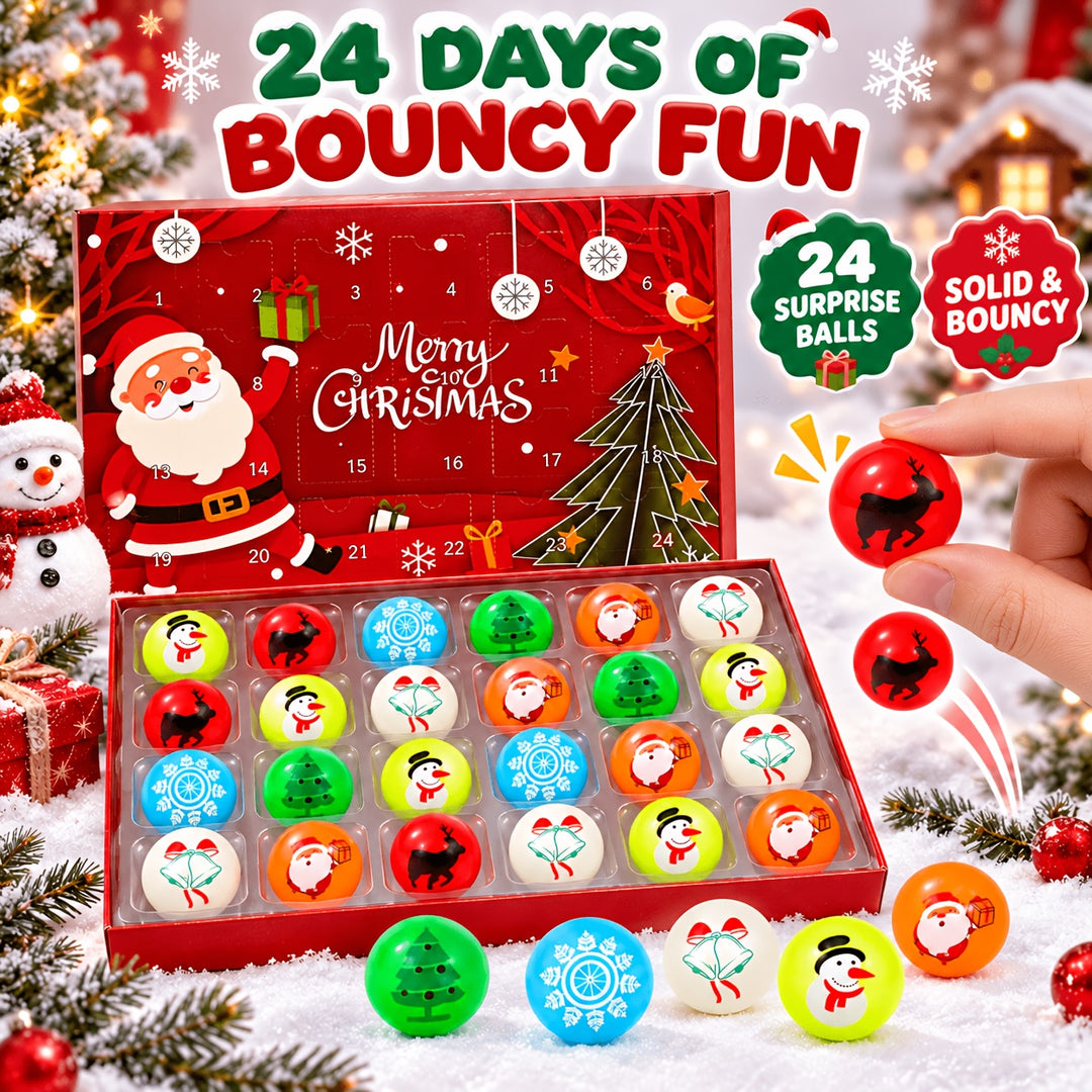 24pcs of Christmas Countdown Squishy Advent Calendar