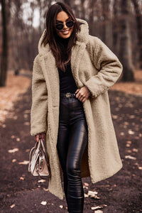 Sarah | Women's Fashionable Teddy Hooded Jacket