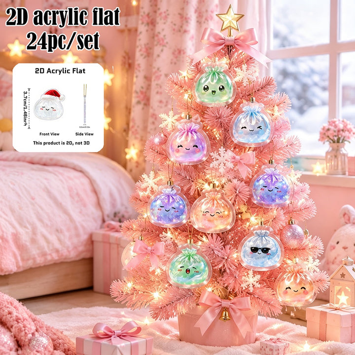 24pcs/Set Dumpling Ornament Advent Calendar