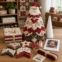 Quilted Santa DIY Christmas Tree Kit