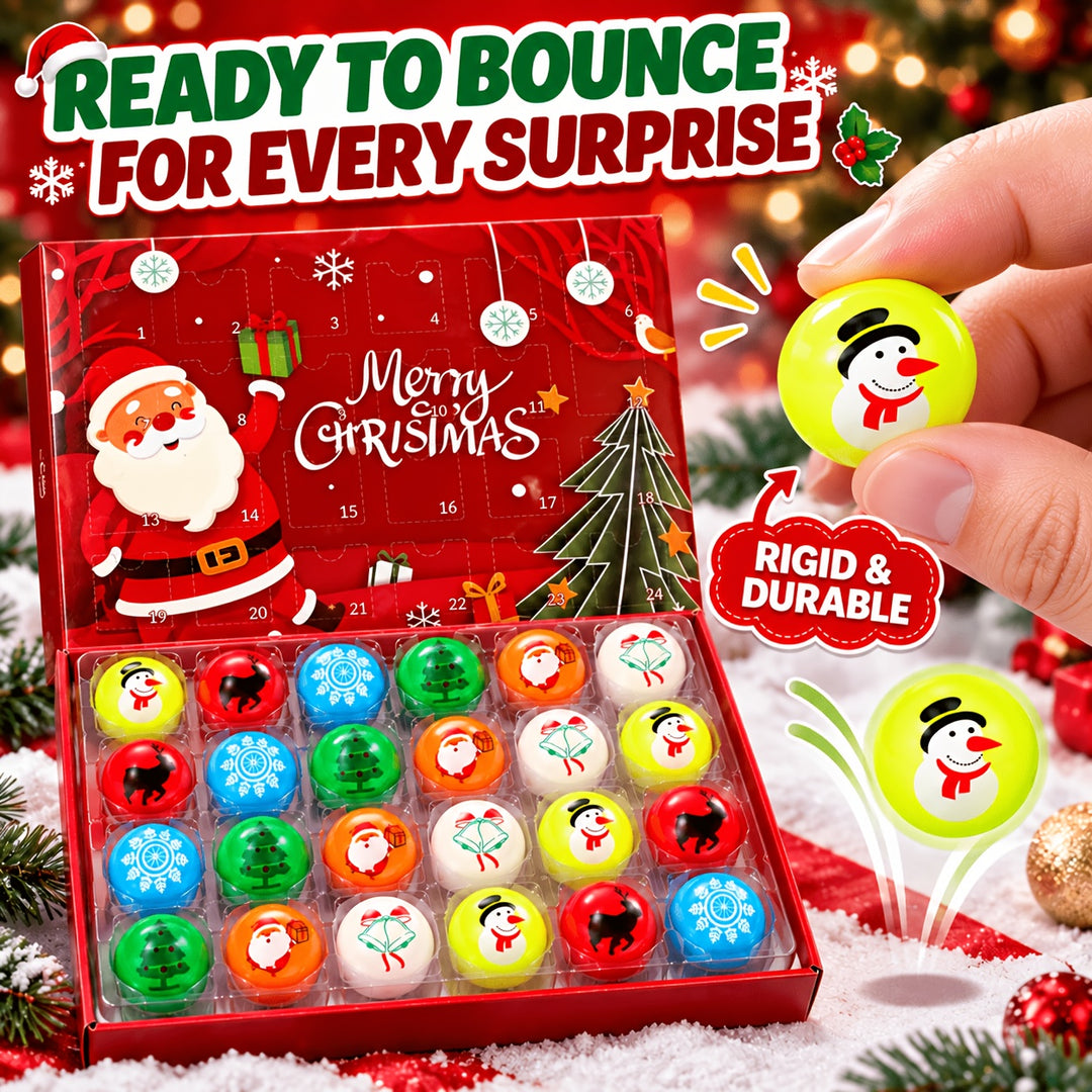 24pcs of Christmas Countdown Squishy Advent Calendar