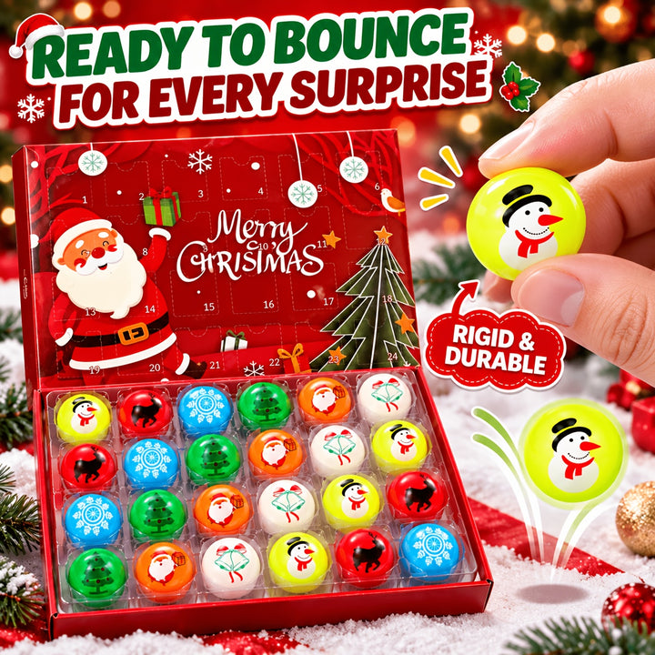 24pcs of Christmas Countdown Squishy Advent Calendar