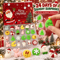 24pcs Christmas Squishy Advent Calendar