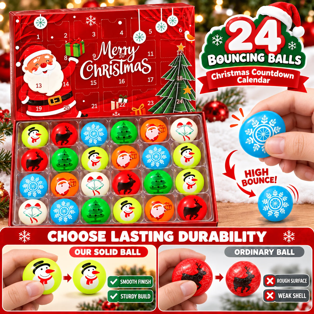 24pcs of Christmas Countdown Squishy Advent Calendar