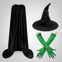 Sina | Women's Halloween Witch Custome Dress Set