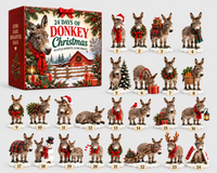 Festive 24-Day Donkey Advent Calendar