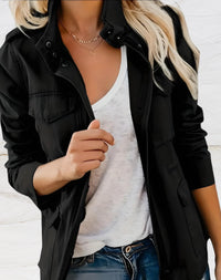 Isla | Women's Relaxed Hip-Length Utility Coat