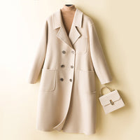 Cordelia | Women's Double Breasted Wool Trench Coat