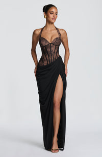 Alessia | Women's Lace Corset Wedding Guest Dress