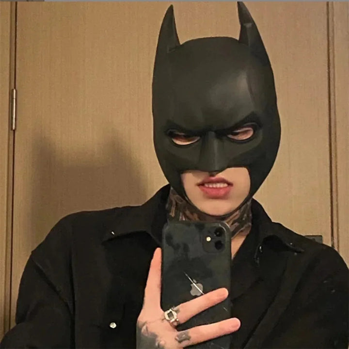 Halloween Full Face Bat Latex Mask