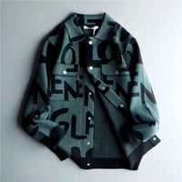 Daisy | Women's Vintage Button Jacket with Text