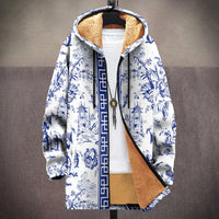 Oliver | Women's Art-Inspired Hooded Cardigan