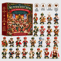 Nutcracker Advent Calendar with 24 Unique Collectible Figures
