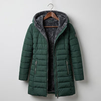 Rosie | Women's Quilted Hooded Zip-Up Coat