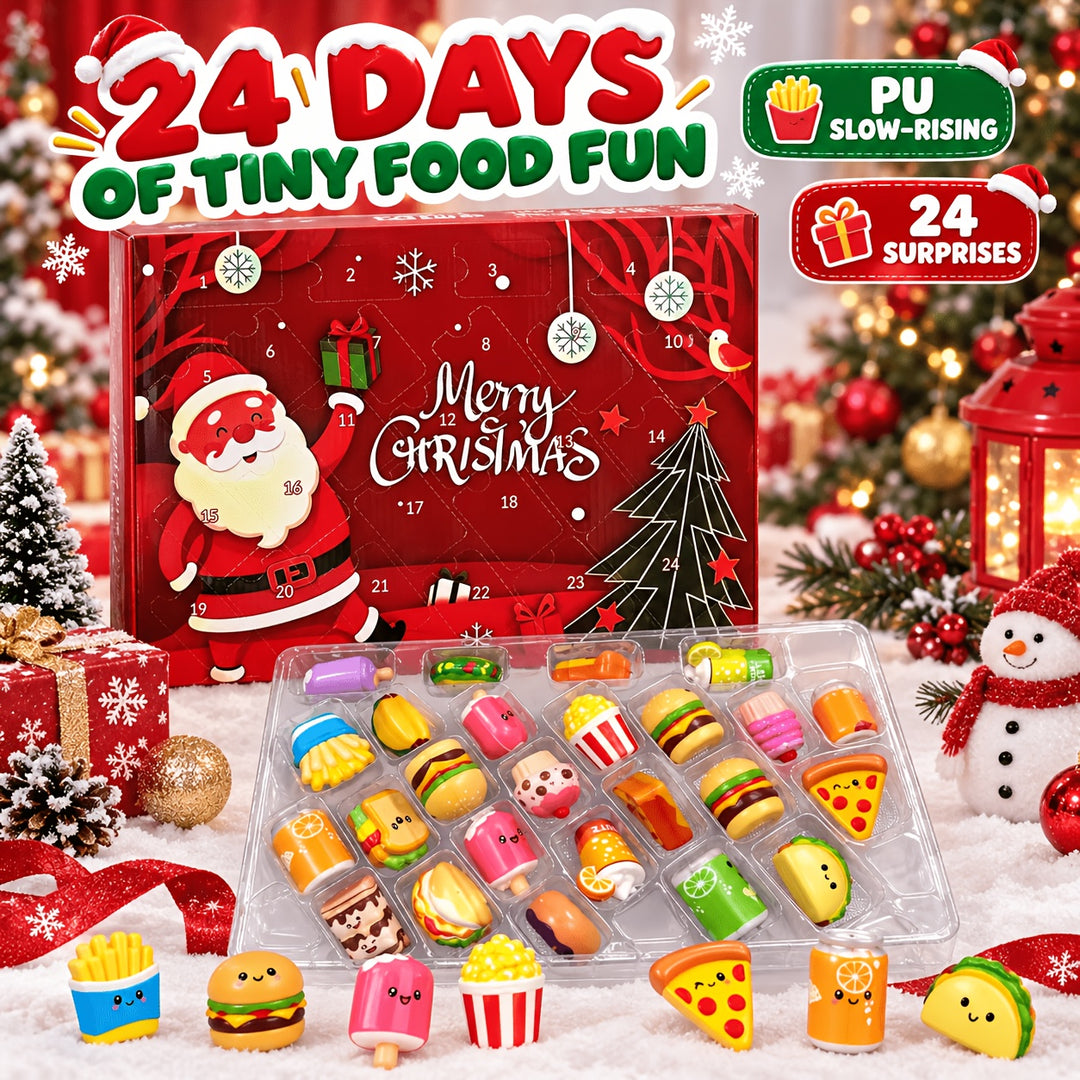 Christmas Squeeze Squishy Food Advent Calendar