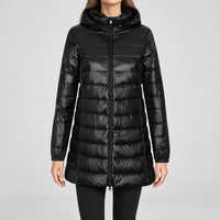 Amelie | Women's Quilted Hooded Down Winter Jacket