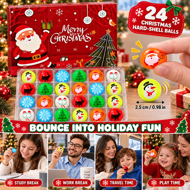 24pcs of Christmas Countdown Squishy Advent Calendar