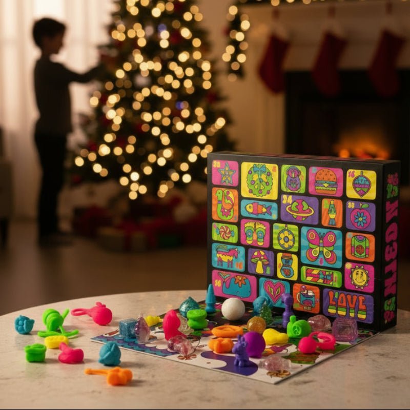 Children's 24-day Advent Calendar with squishies Colorful Fidget Surprises