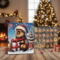 Children's Christmas Advent Calendar with Capybaras