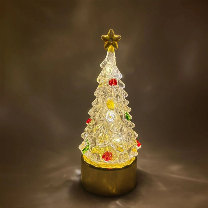 Christmas Tree Lamp with Decorative Ornaments