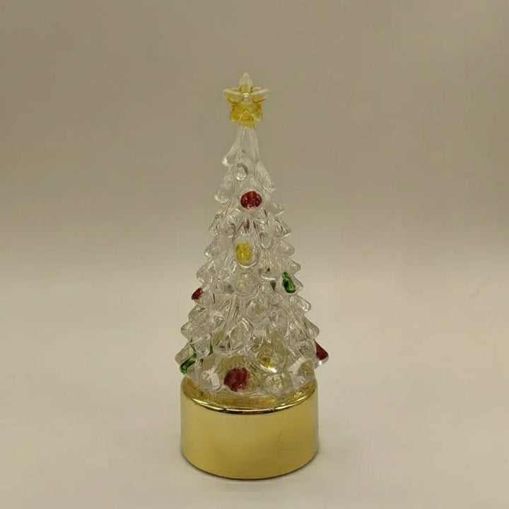 Christmas Tree Lamp with Decorative Ornaments