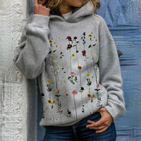 Claire | Women's Casual Floral Printed Hoodie