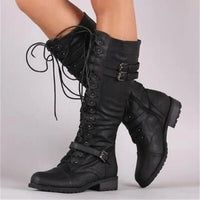 Claire | Women's Vintage Knee High Lace Boots