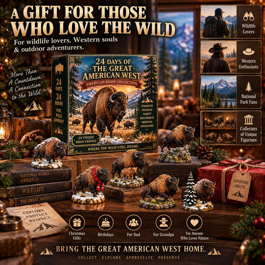 Collectible Hand-Painted Animal Advent Calendar