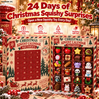 Multi-Item Christmas Squishy Advent Calendar Gifts