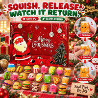 Christmas Squeeze Squishy Food Advent Calendar