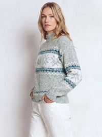 Felicity | Women's Cozy Christmas Snow Flake Sweater