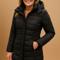 Gillian | Women's Quilted Lightweight Hooded Puffer Jacket