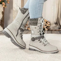 Grace | Women's Waterproof Lace Up Mid Calf Winter Boots