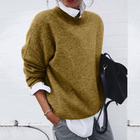 Kennedy | Women's Elegant Round Neck Knit Sweater