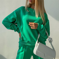 Isabella | Women's Two Piece Oversized Pleated Sweatsuit