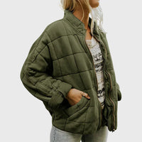 Joanne | Women's Classic Quilted Bomber Jacket