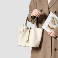 Women's Spacious Textured Shoulder Bag